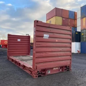 20ft flat rack shipping container