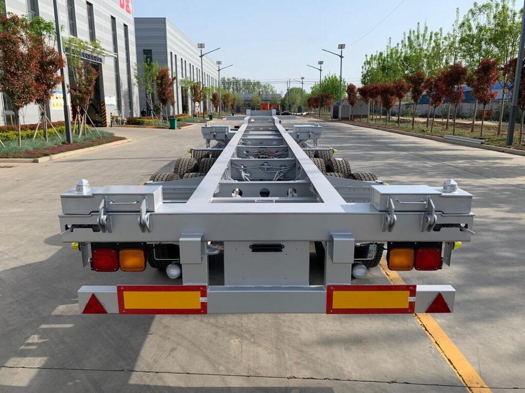 Buy 40ft Gooseneck Chassis Online - Container Chassis For Sale