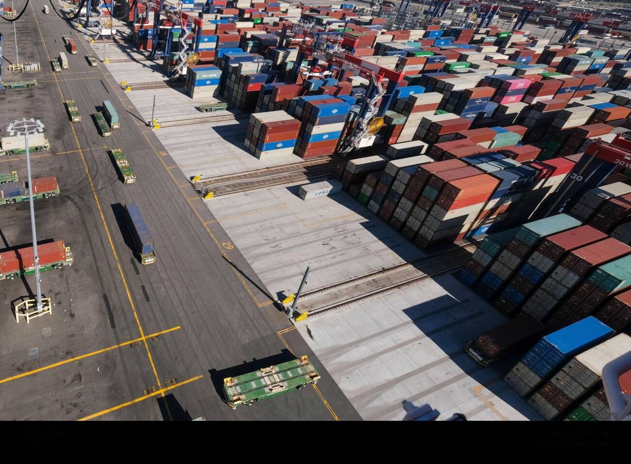 Eco-friendly port operations Long Beach